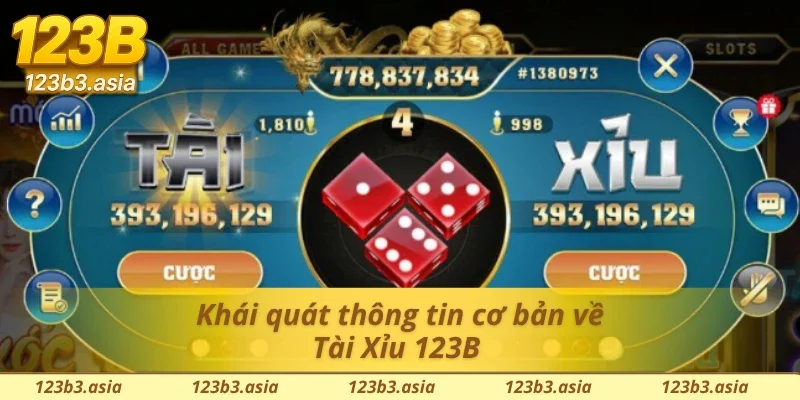 Những thông tin cơ bản về Tài Xỉu 123B 