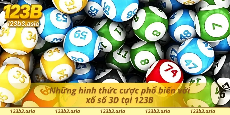 Những hình thức cược phổ biến với xổ số 3D